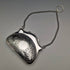 1907 British antique sterling silver purse with chain Thomas Bishton